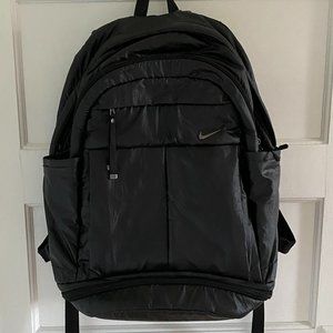 Nike Backpack - black with insulated pouch